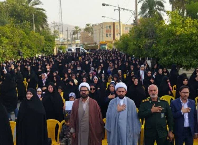  اجتماع بزرگ بانوان فاطمی در جهرم