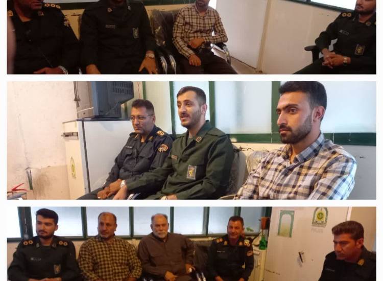 جلسه تعاملی با فراجا شهرستان در راستای کاهش آسیب‌های اجتماعی