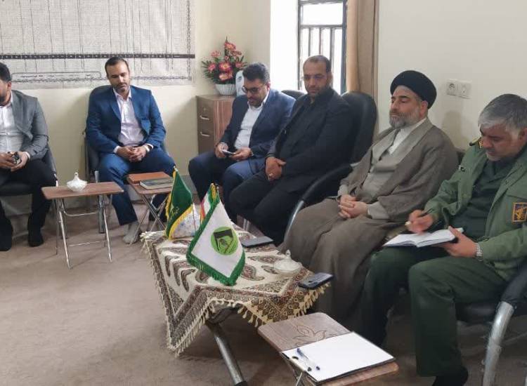 جلسه ستاد احیاء امر به معروف و نهی از منکر ناحیه با موضوع ماه مبارک رمضان