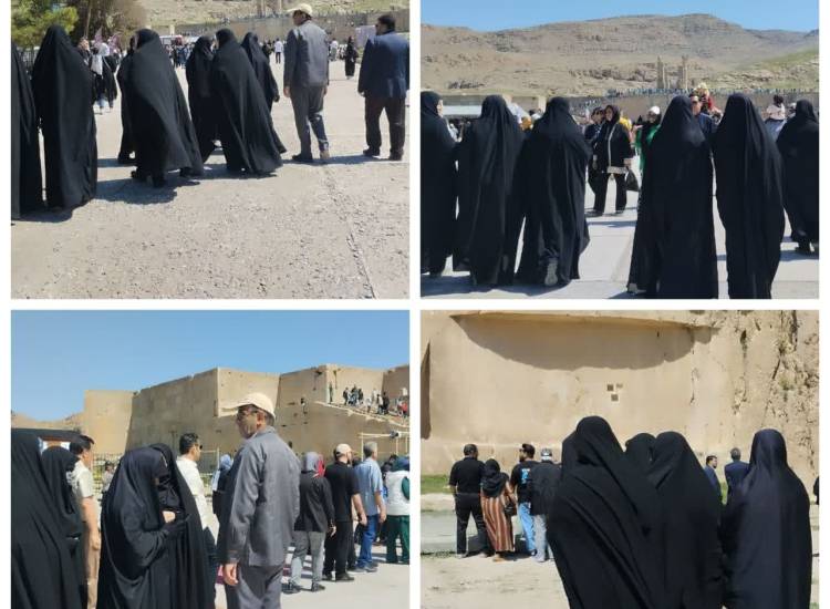 گشت تذکر لسانی با حضور دکتر محمودی دبیر ستاد امر به معروف و نهی از منکر