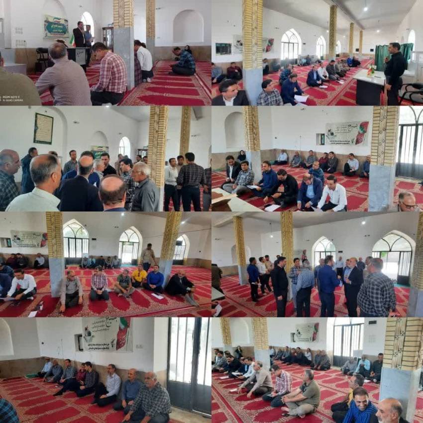 برگزاری میز خدمت در روستا های کمتر برخوردار