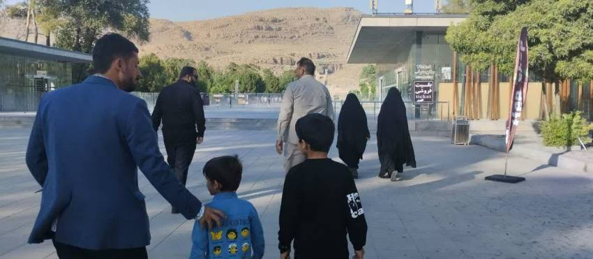 اجرای طرح تذکر لسانی در مجموعه تخت جمشید